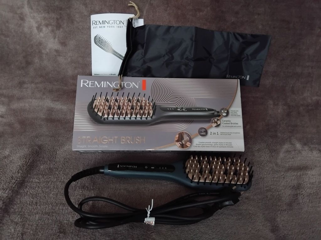 Szczotka do prostowania włosów Remington CB7400 3 poziomy temperatury