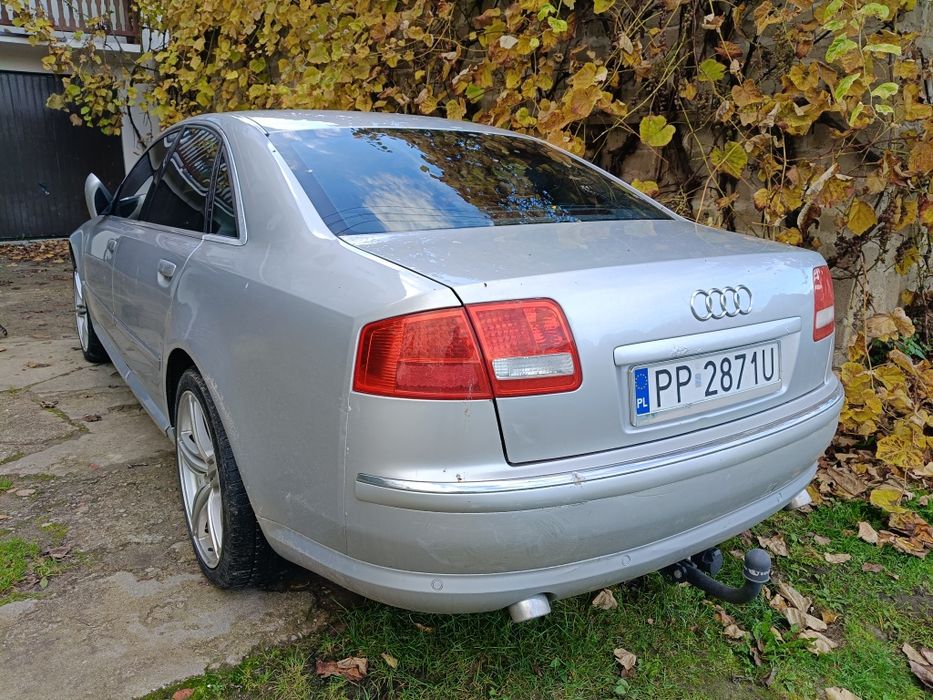 Audi A8 D3 3.0TDI V6 Quattro, HAK, Bi Xenon, Komfortowe, Zamiana
