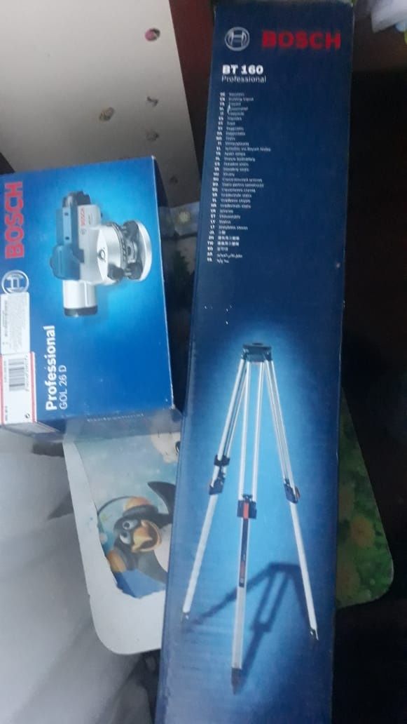 Нивелир Bosch 32D в полном комплекте