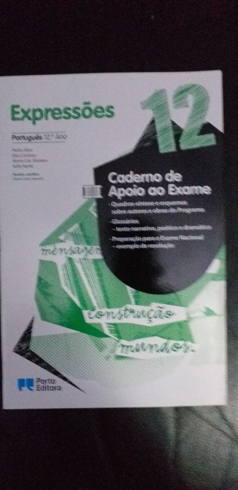 Vende-se kit manuais de Português 12 ano, Porto Editora, "Expressões"