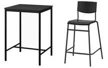 Stół barowy i krzesło barowe IKEA