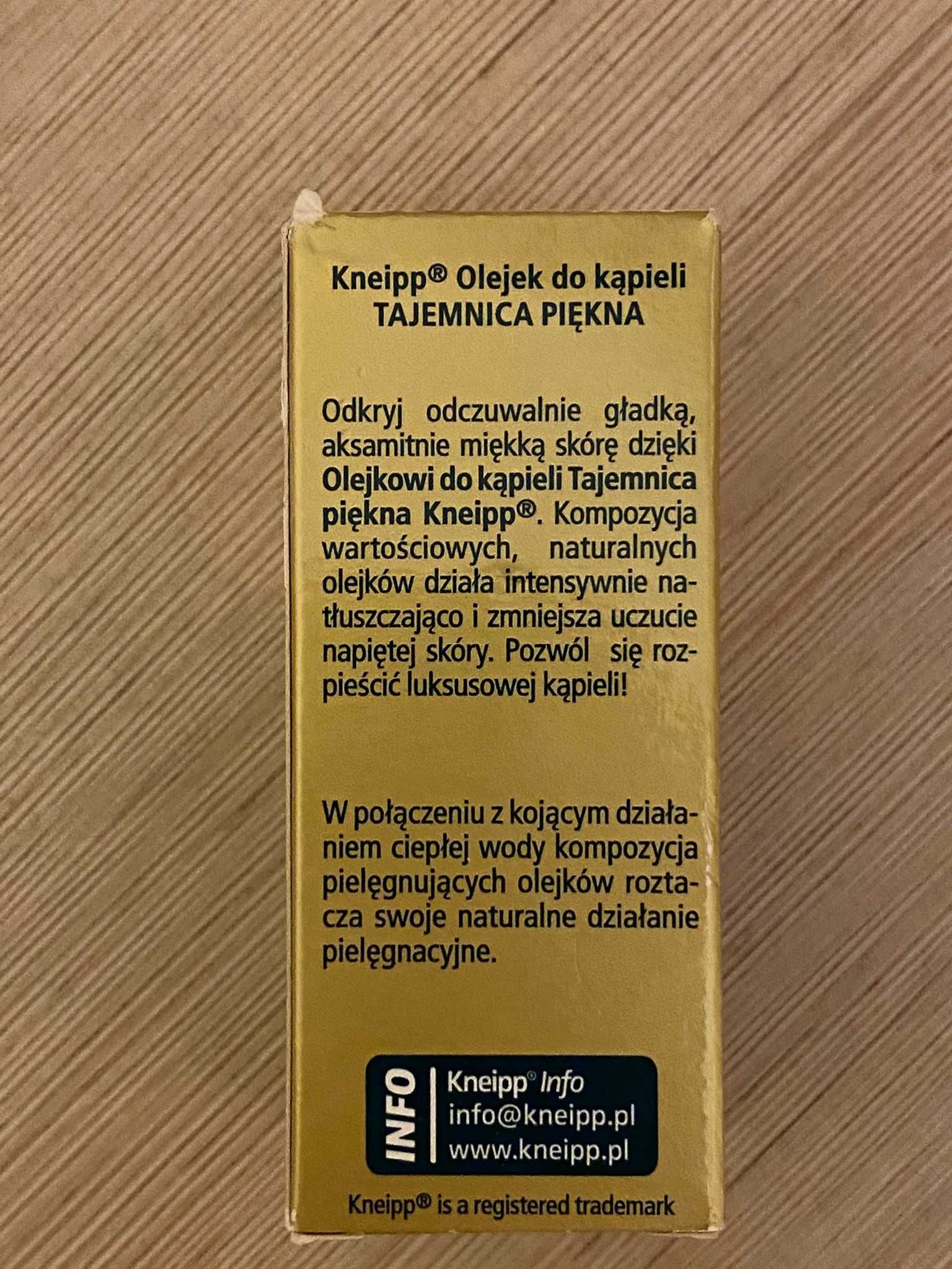 NOWY Olejek do kąpieli Kneipp Beauty Secret Argan & Marula