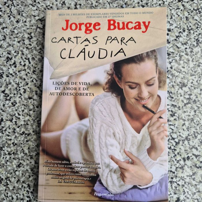 Livro Novo "Cartas Para Cláudia" Lições de vida de Jorge Bucay
