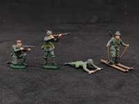 Italianos 2ª Guerra Mundial, escala 1/72 pintados