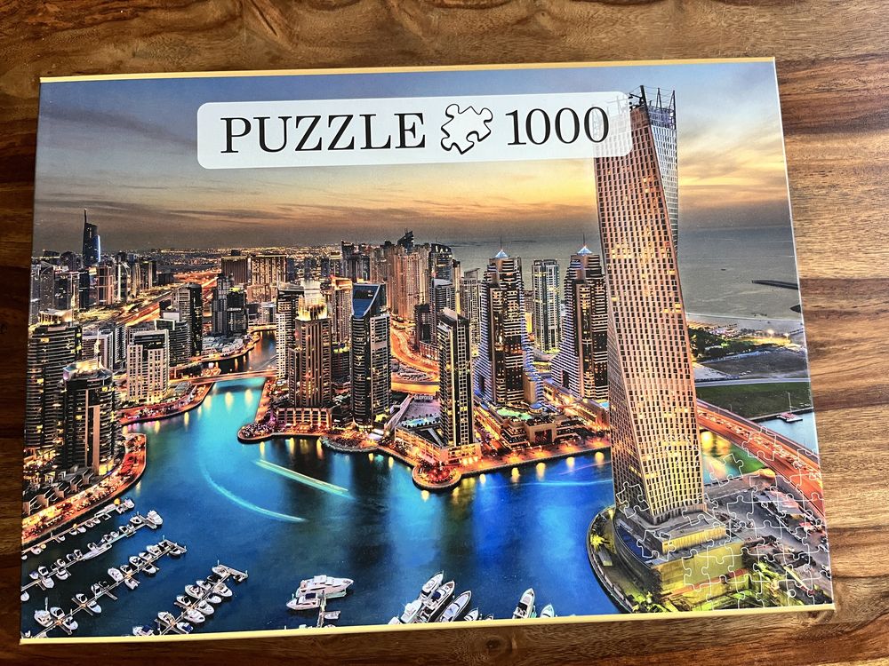 Puzzle 1000 elementów Dubaj nocą
