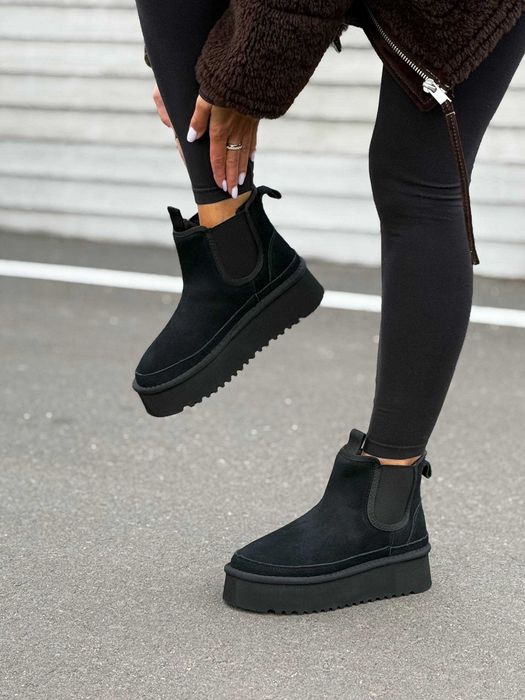 Жіночі зимові угги-челсі Stilli (36-41) Черевики на хутрі Взуття