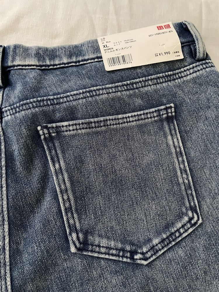 Денім легінси Uniqlo poзмір ХЛ (48-50)