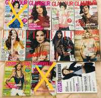 Журналы Elle, Glamour, Cosmopolitan, Shape