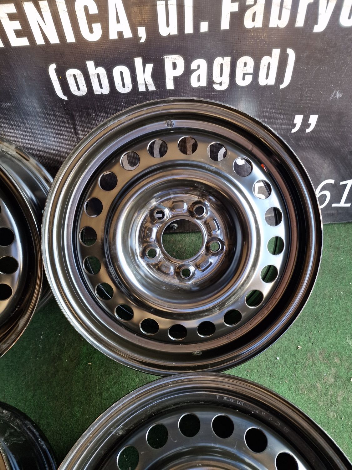 Felgi stalowe 16 5×115 Opel Antara Ampera Astra J Zafira Insignia Nowe