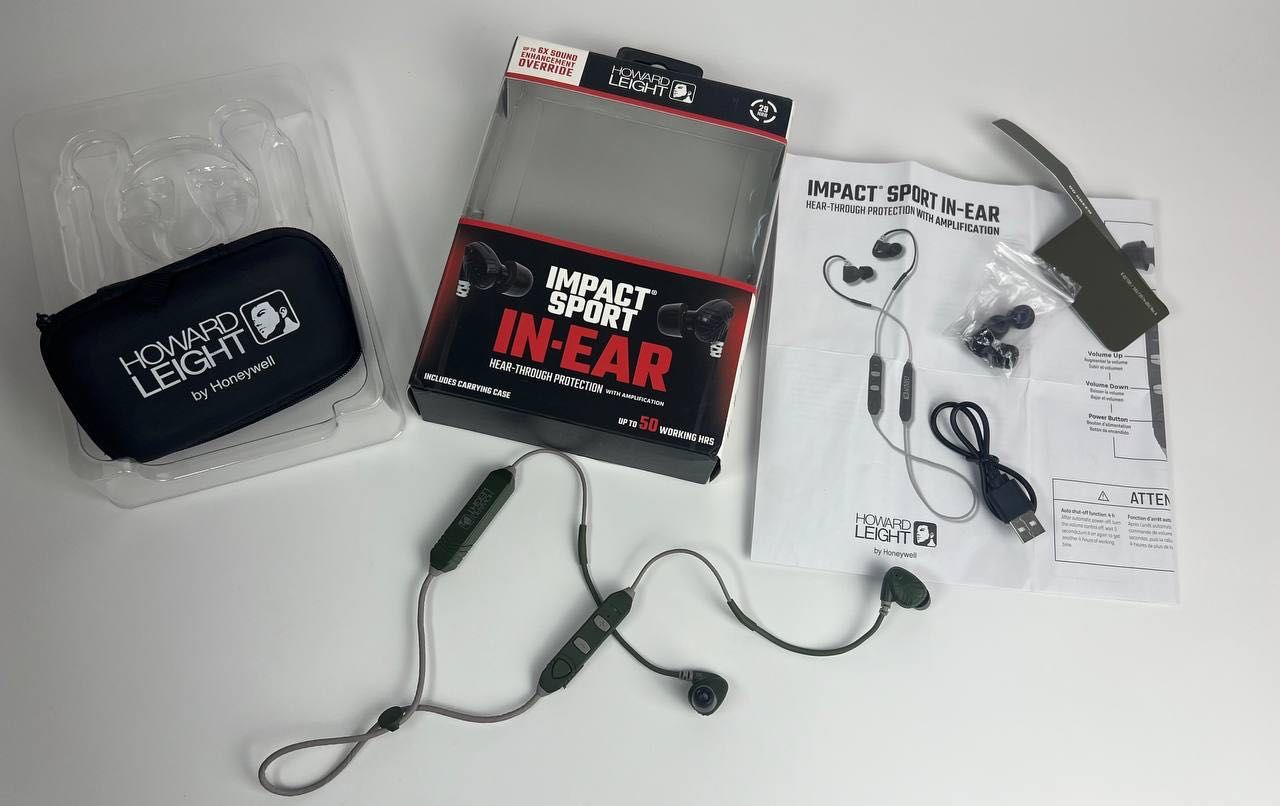 Активні беруші Howard Impact Sport In-Ear Hear Through Technology