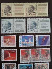 Lote de selos de Portugal - Novos e carimbados