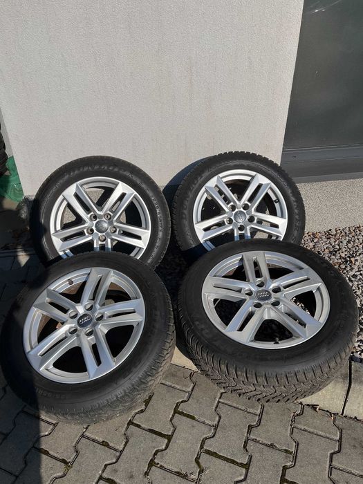 FELGI AUDI A6 opony zimowe Dunlop