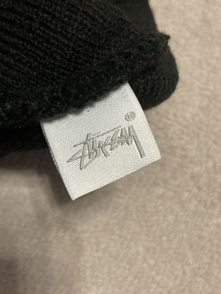 Stüssy beanie czapka zimowa hat stussy black