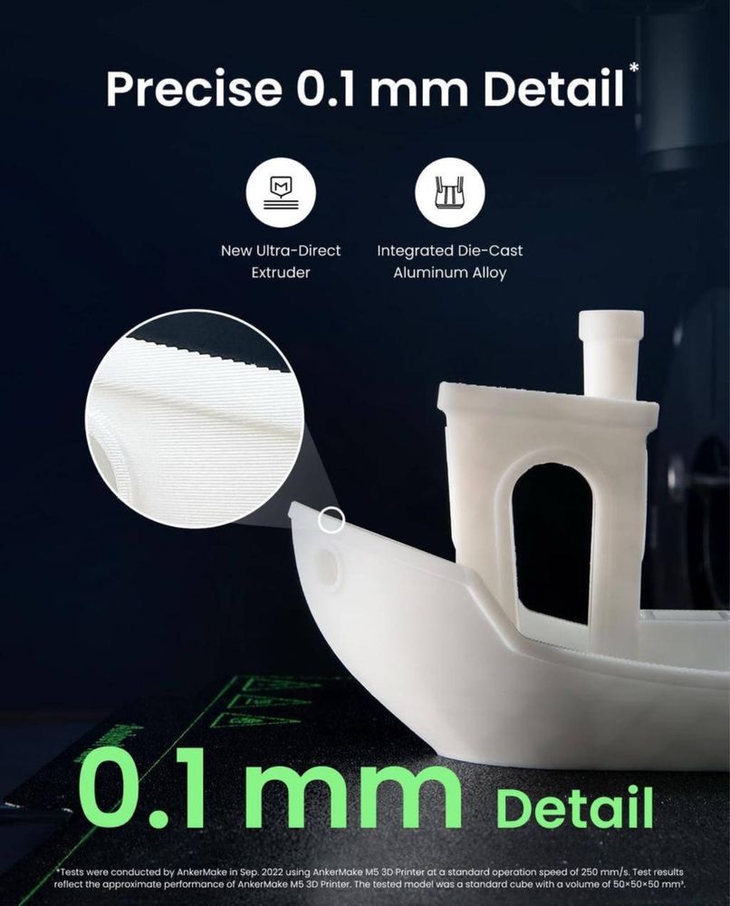AnkerMake M5 FDM 3D принтер з Ai камерою Anker