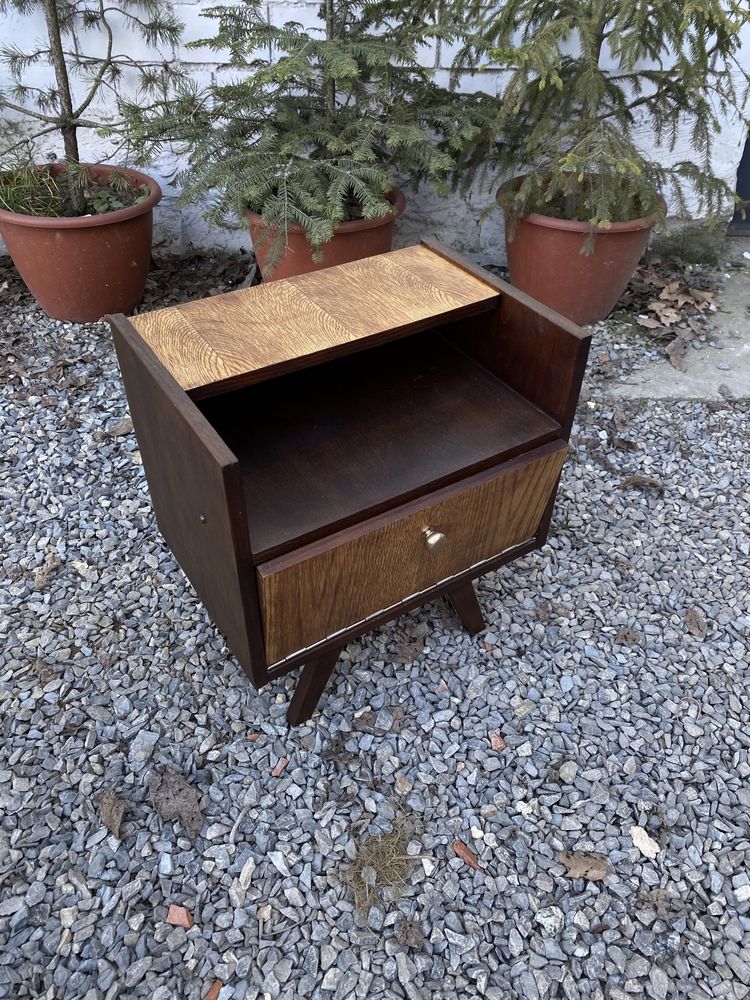 Тумбочка вінтажна mid century тумба