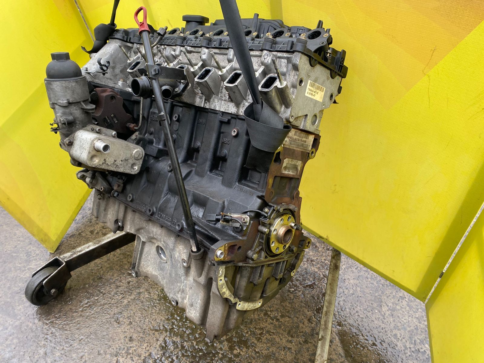 Мотор M57 306D2 3.0d BMW X5 E53 бу двигатель м57 бмв х5 е53 двигун БМВ