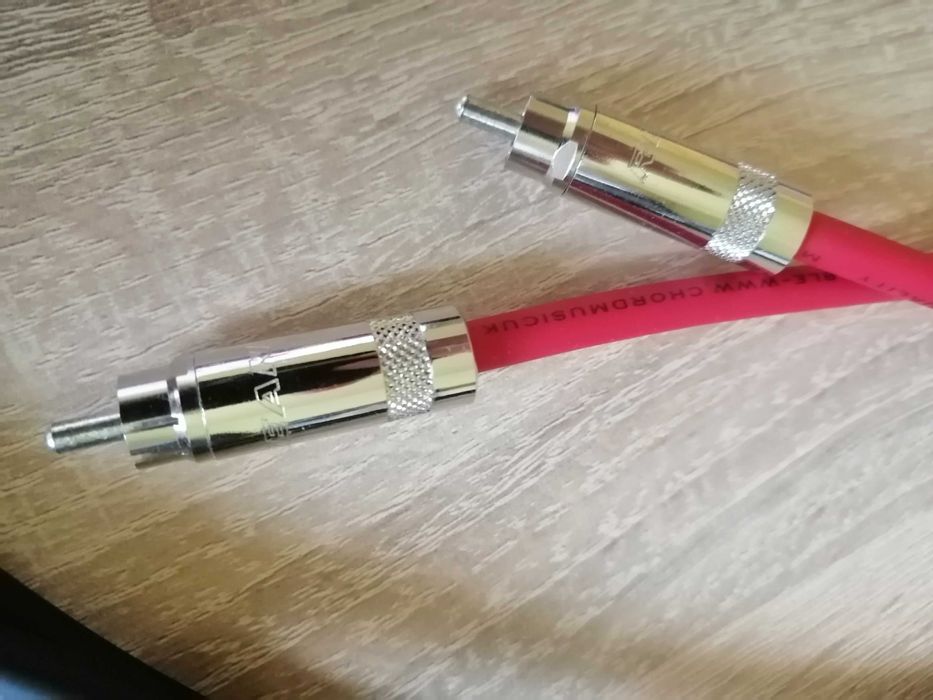 Interkonekty Rca Chord 2xchinch 30cm Wtyki Rean