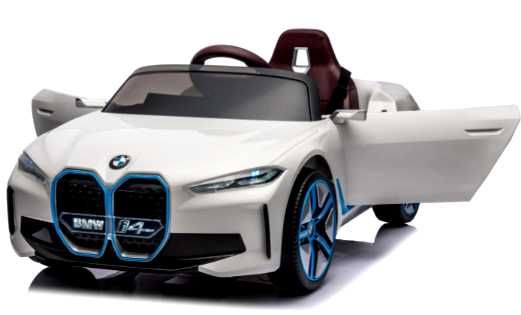 Auto na akumulator Autko dla dziecka BMW i4 Białe Pojazd Zabawka RATY!