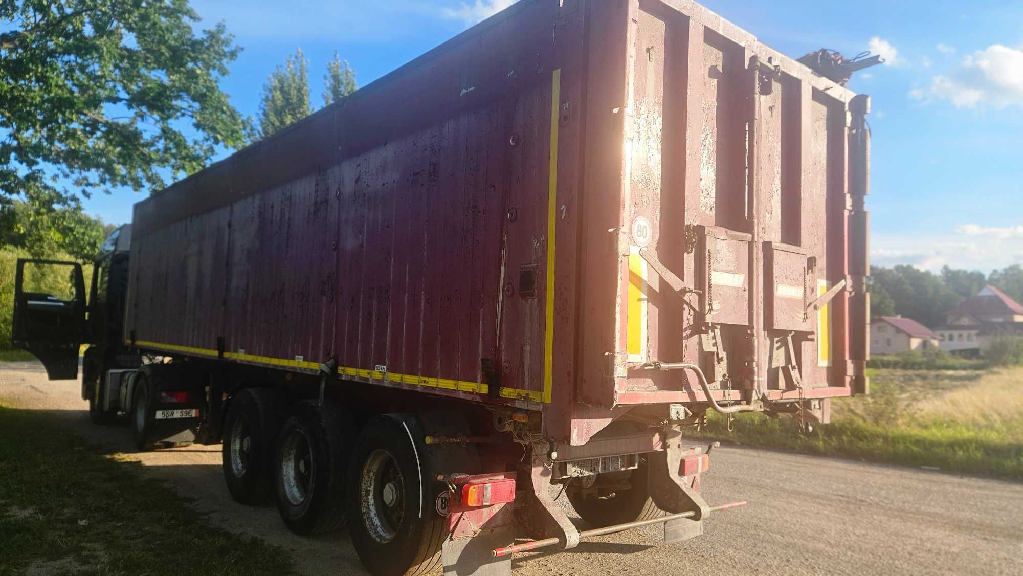Самоскид напівпричіп50м3