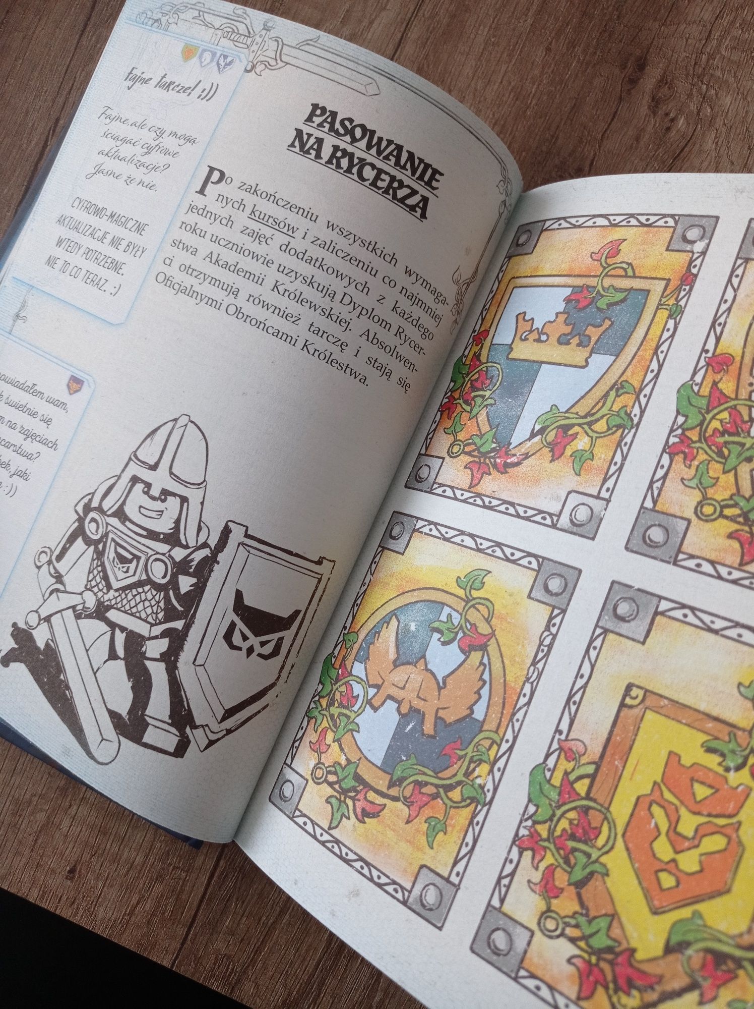 Nexo Knights Kodeks rycerski Podręcznik giermka