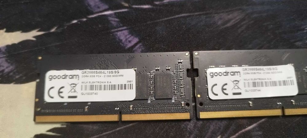 DDR4 2666Mhz Sodim 16Gb(2x8GB)