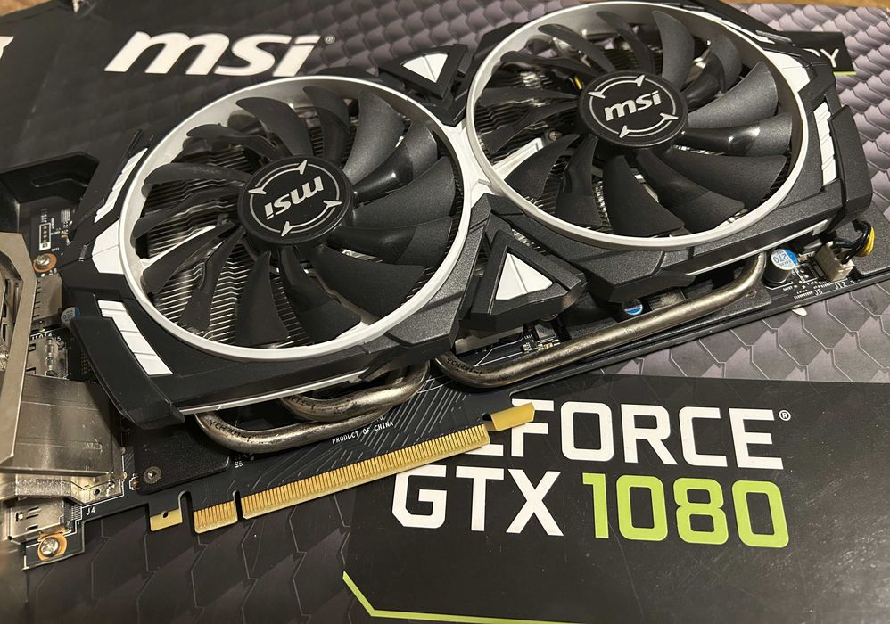 Karta graficzna MSI GeForce GTX 1080 Armor OC 8GB