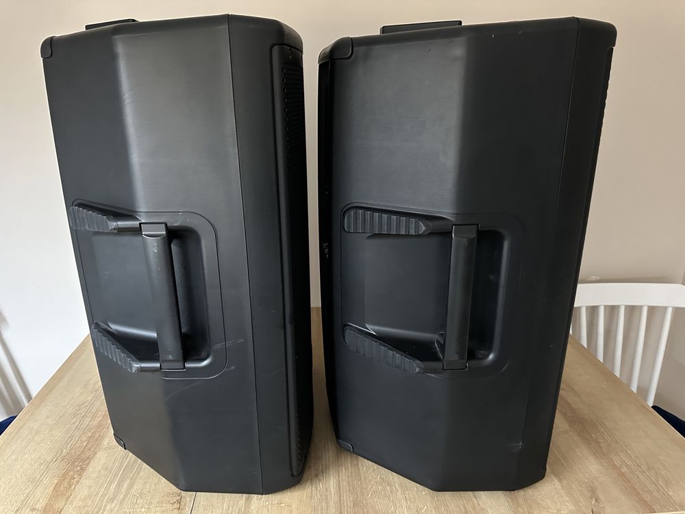 JBL eon 615 + мікшер + мікрофон + комутація