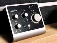 Interface audio Audient ID4 MK2 przedwzmacniacz mikrofonowy USB 3 DAC