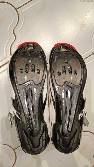 Buty szosowe SHIMANO SPD-SL SH-R107 CARBON Białe