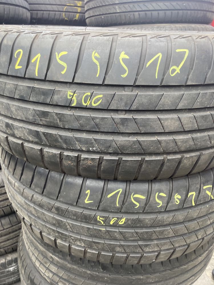 2x 215/55r17 Bridgestone montaż 0zł Szczecin