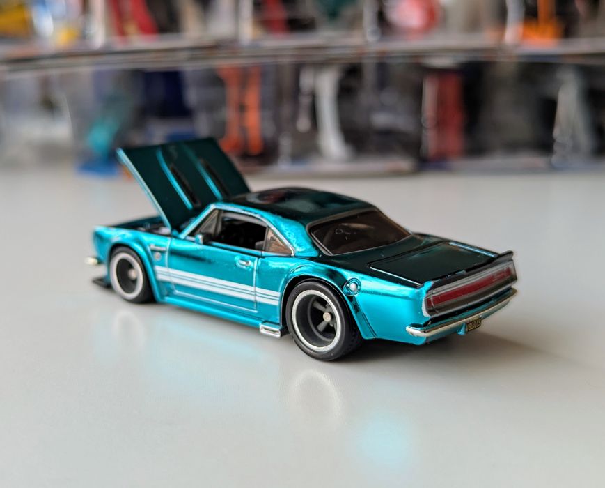 '68 Custom Plymouth Barracuda Hot Wheels RLC RED LINE CLUB Хот вілс
