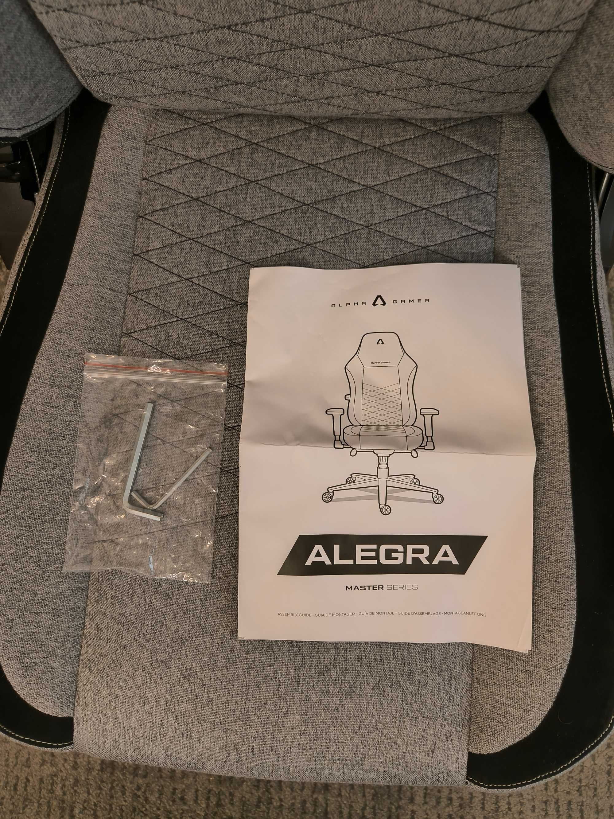 Cadeira Alpha Gamer Alegra (nunca utilizada)