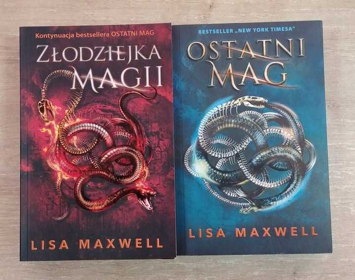 Złodziejka magii Ostatni Mag Lisa Maxwell 1-2 B1