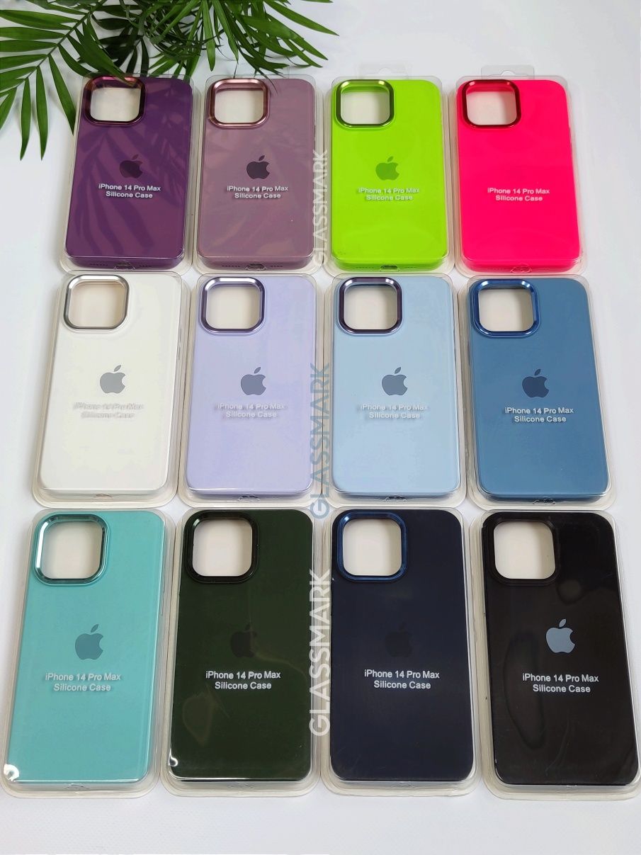 Чохол Metal Silicone Case iPhone 14 • Pro • Max, чохол для айфон 14про