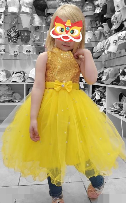 Плаття, сукня святкова для дівчинки 4-6 р. Платье для девочки.