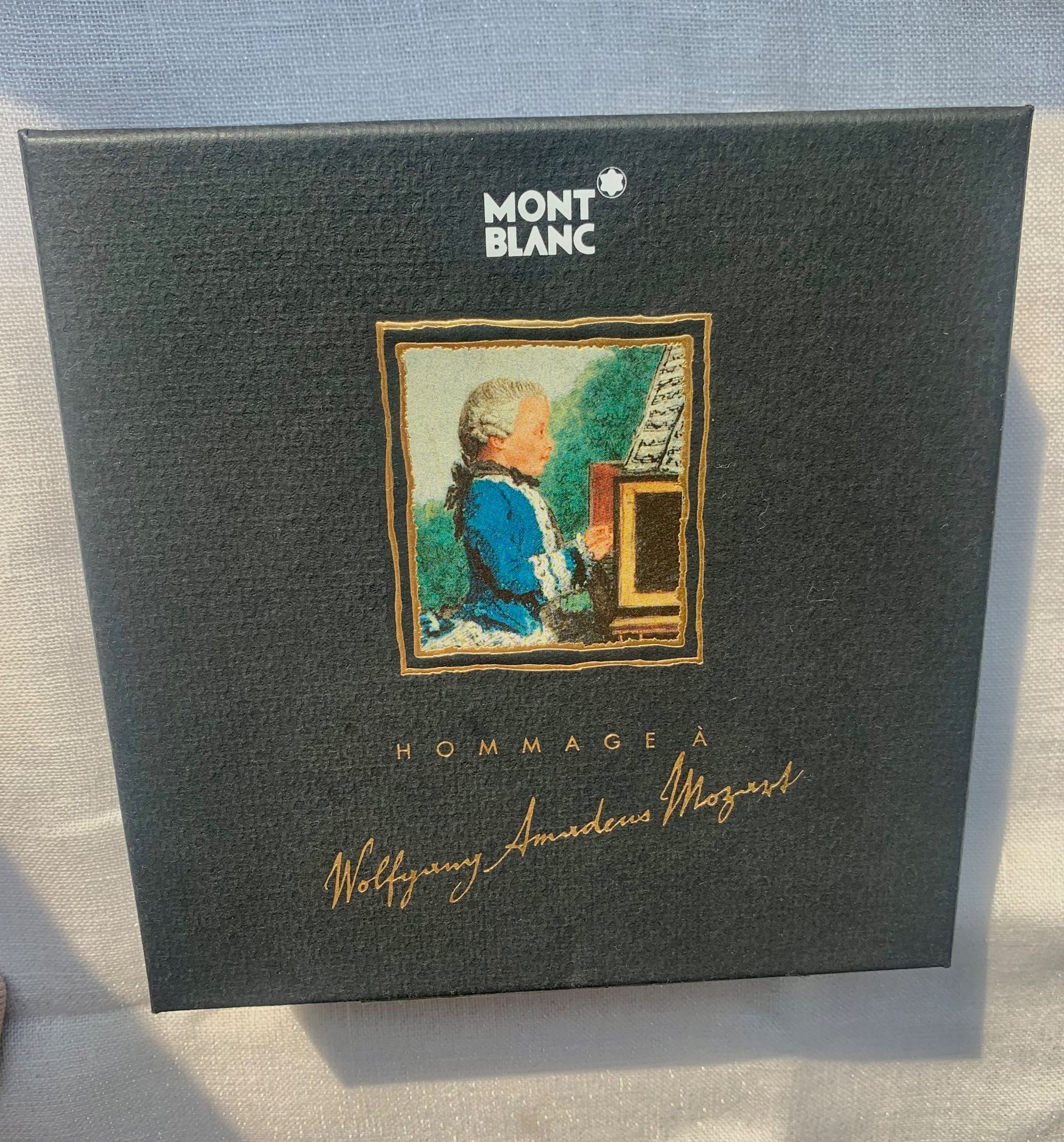 Pióro kulkowe Montblanc Solitaire Ramses II Gold Line Mozart