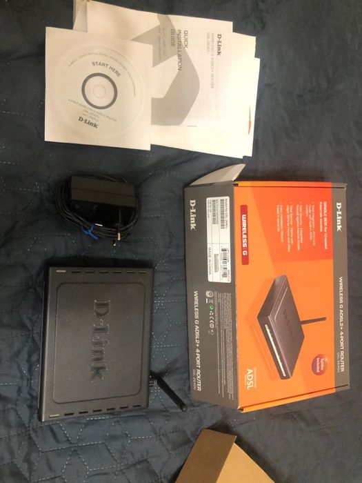 Беспроводной маршрутизатор (роутер) D-Link DSL-2640U