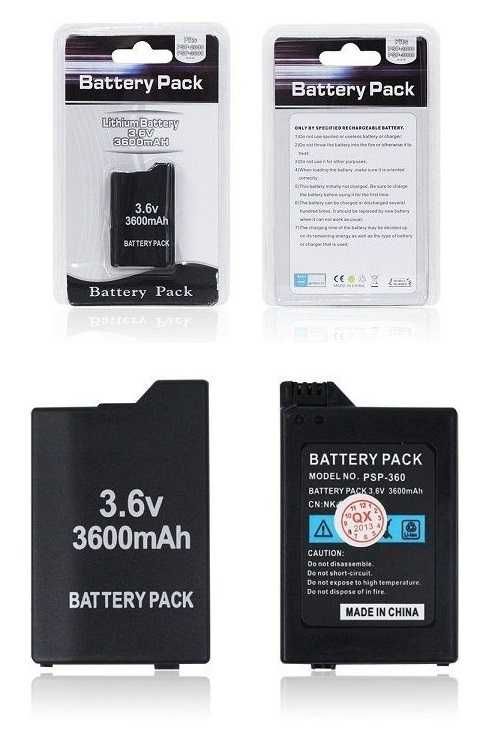 Bateria 2400mAh do konsoli PSP Slim mod. 200x-300x * NOWA * Wejherowo