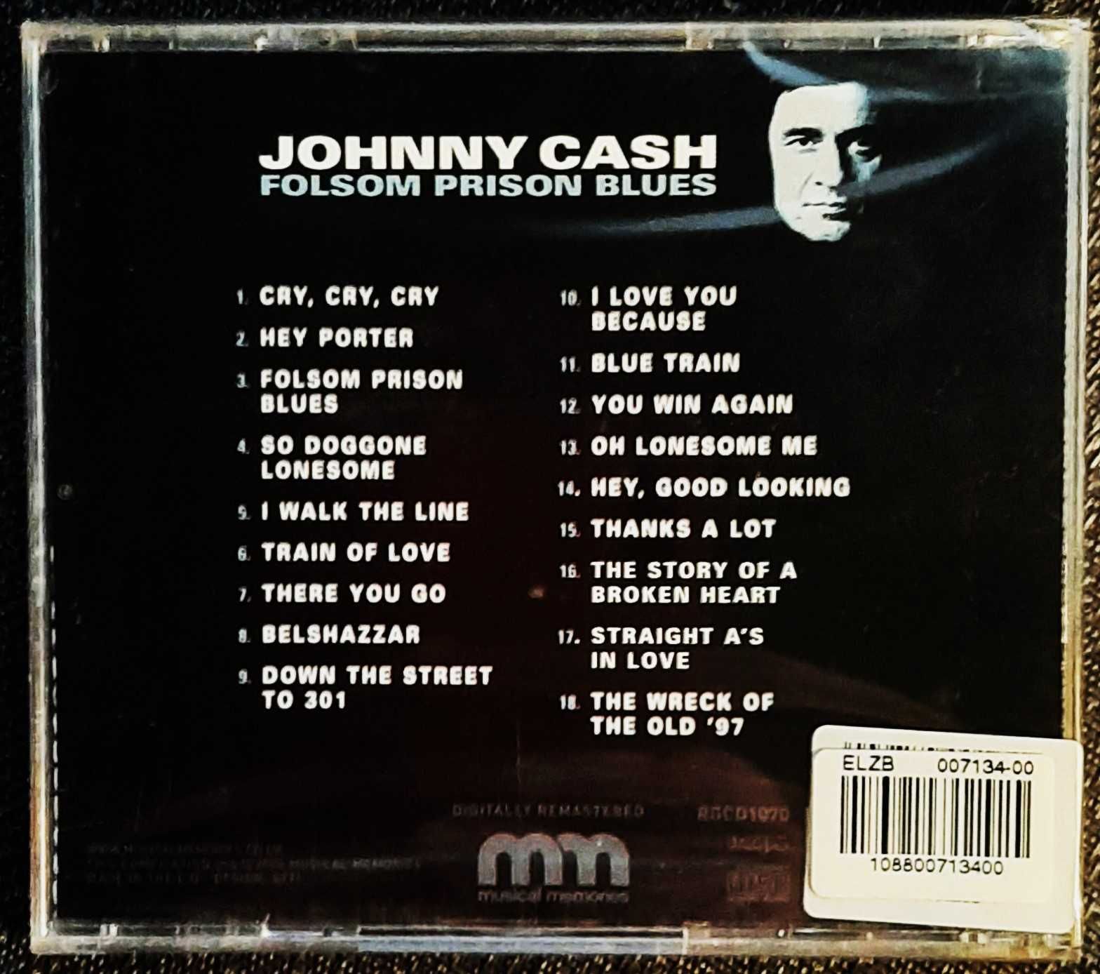 Polecam Album CD  JOHNNY CASH  – Album  Folsom Prison Blues CD