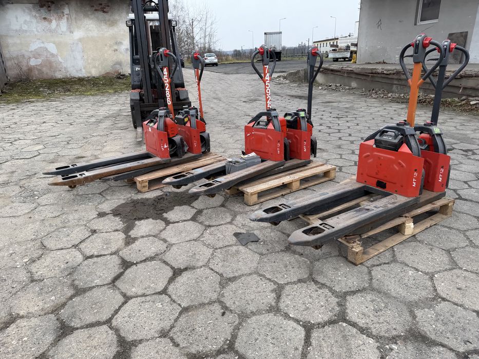 Paleciak elektryczny Linde MT 12 2021 r wózek mały lekki 1200 kg