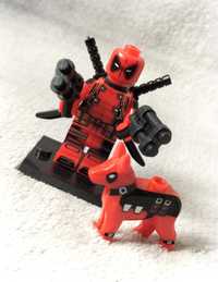 Mini figurka Deadpool z psem Super Heroes DC kompatybilne z Lego