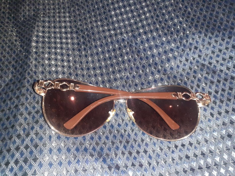 Очки Авиаторы ray ban Винтаж 3318 коричневые солнцезащитные