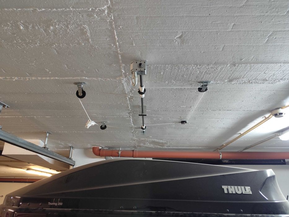 porta-bagagens de tejadilho (300€) + acessório multilift (75€)