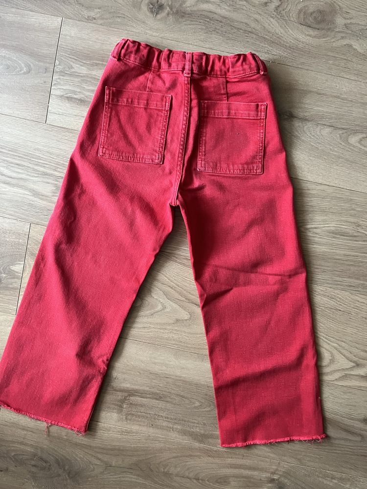 Zara spodnie jeansowe -134 cm-9lat