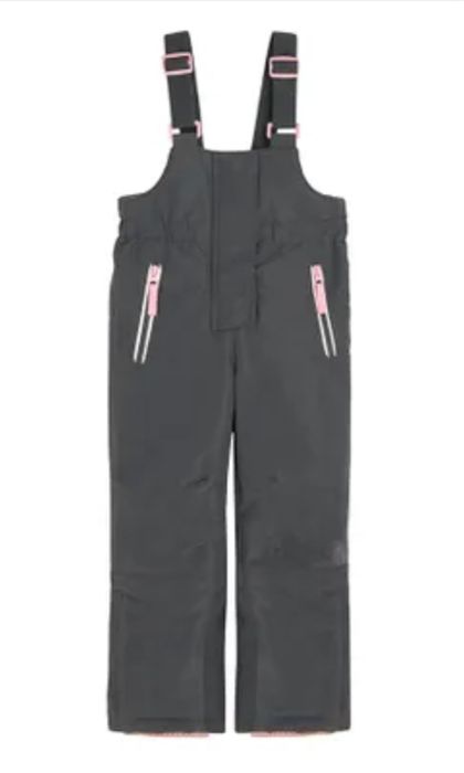Cool Club 116 Spodnie narciarskie dziewczęce, grafitowe