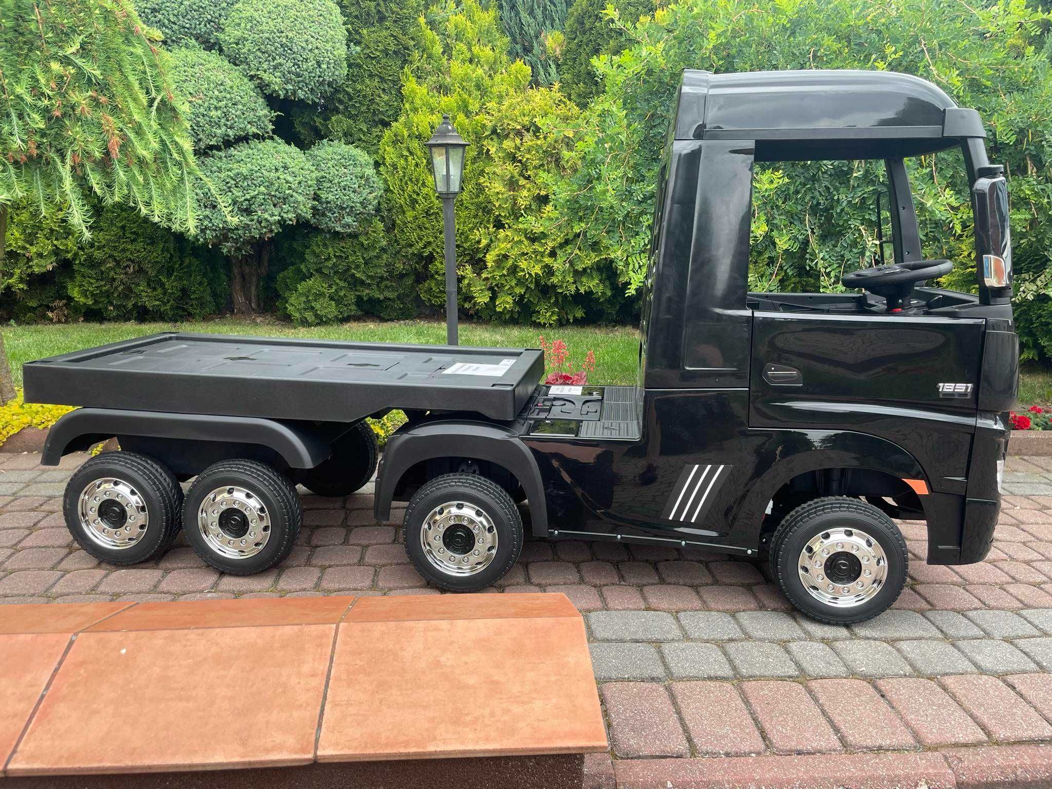 TIR na akumulator ciężarówka Naczepą 4x4 12V Auto samochód elektryczny