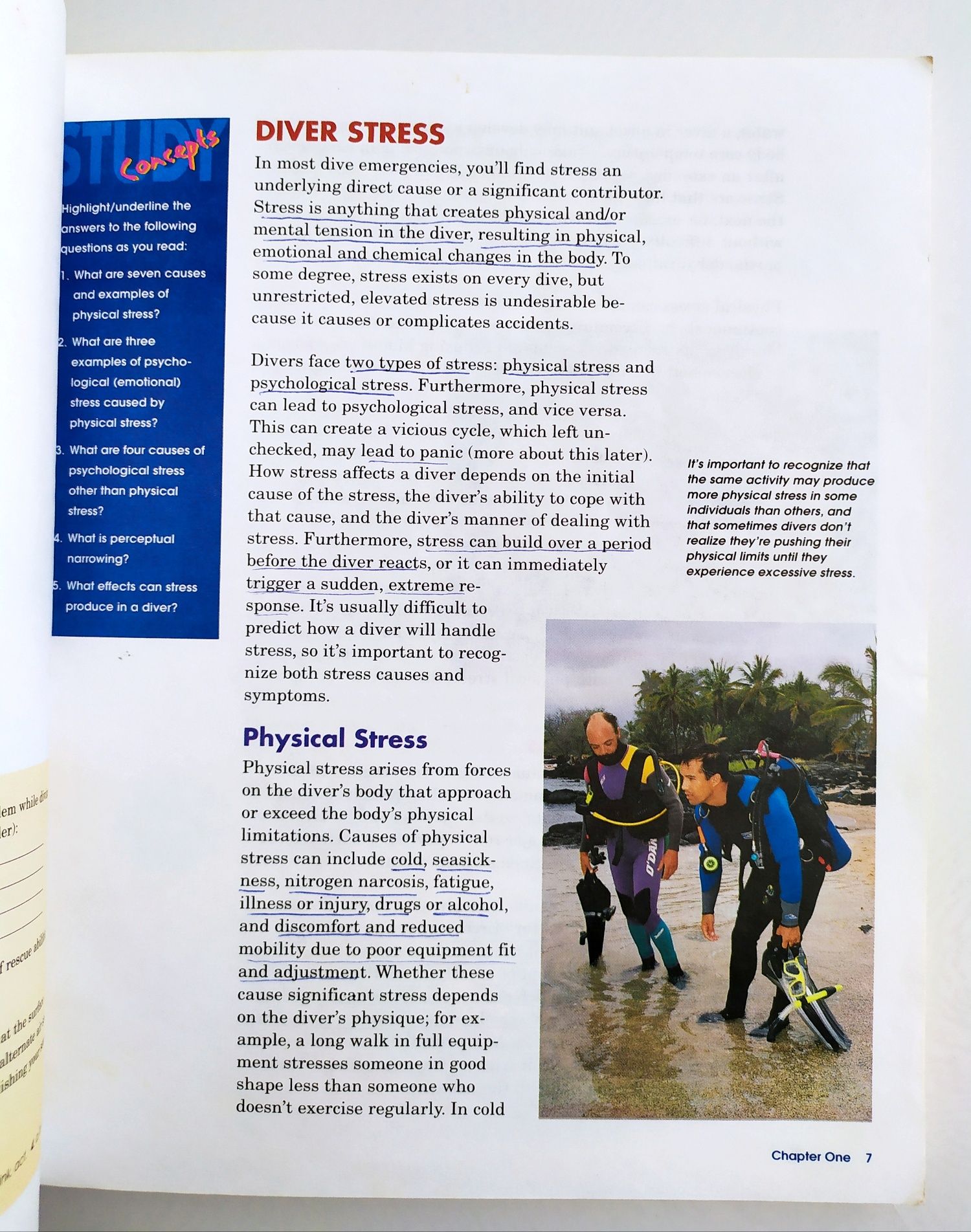 PADI Rescue Diver Manual руководство по спасению под водой стресс