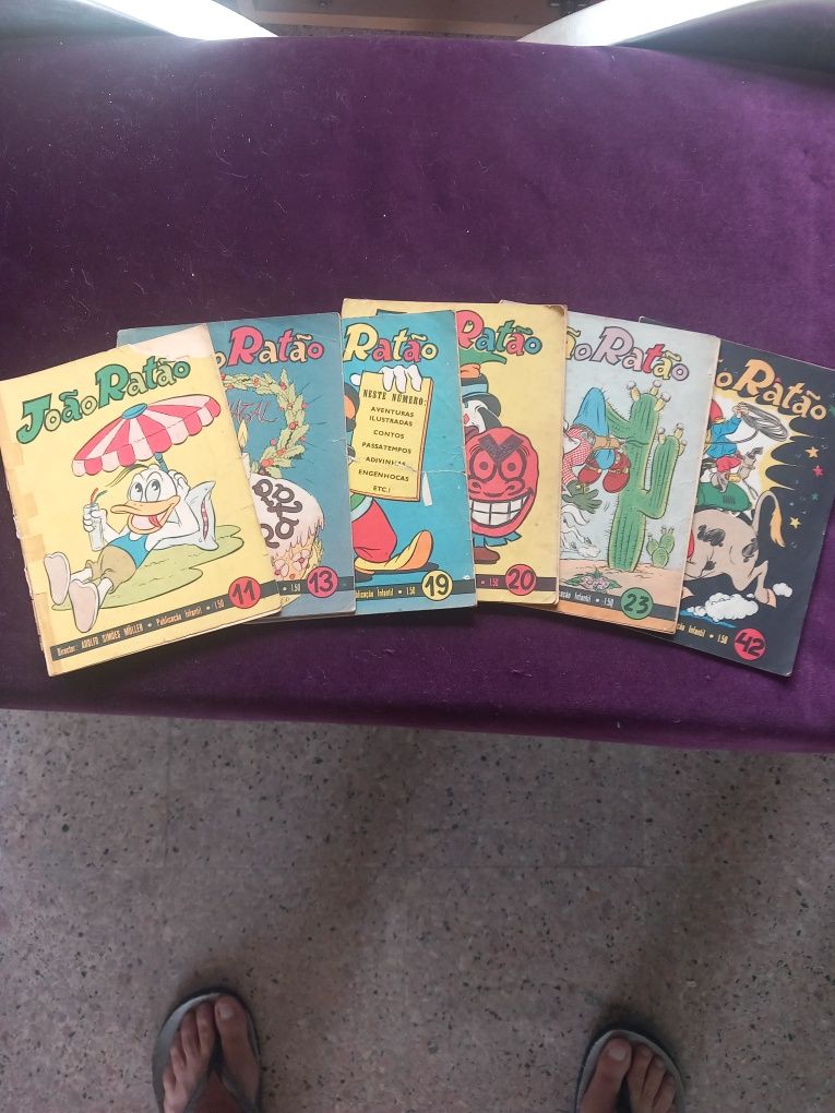 Livros colecção João ratão