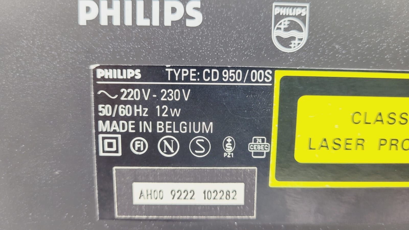 Audiofilski Philips CD 950 odtwarzacz płyt kompaktowych
