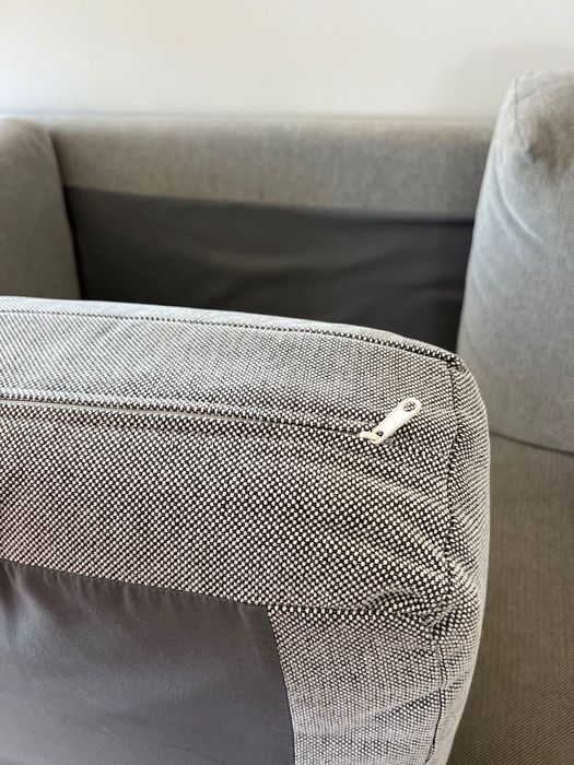 Sofá ikea com capas removíveis
